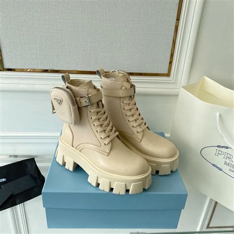 combat boots prada dupe|prada boots with pouch dupe.